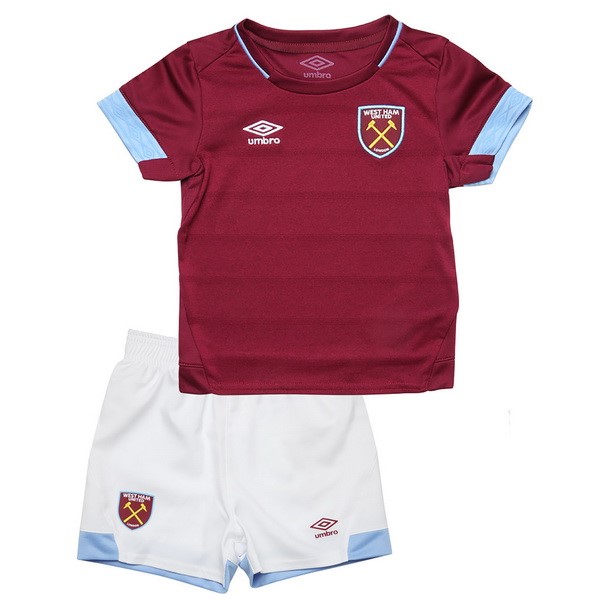 Camiseta West Ham United Replica Primera Ropa Niños 2018/19 Rojo